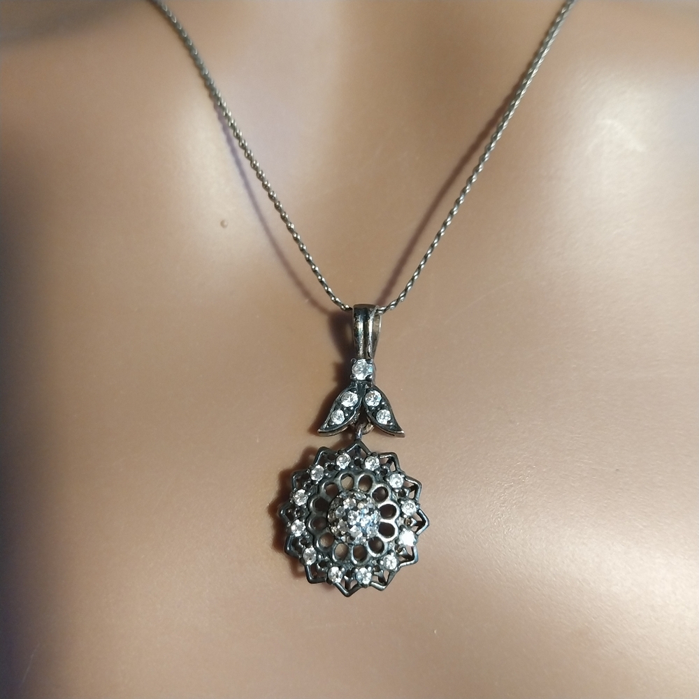 Sterling Silver Pendant Necklace